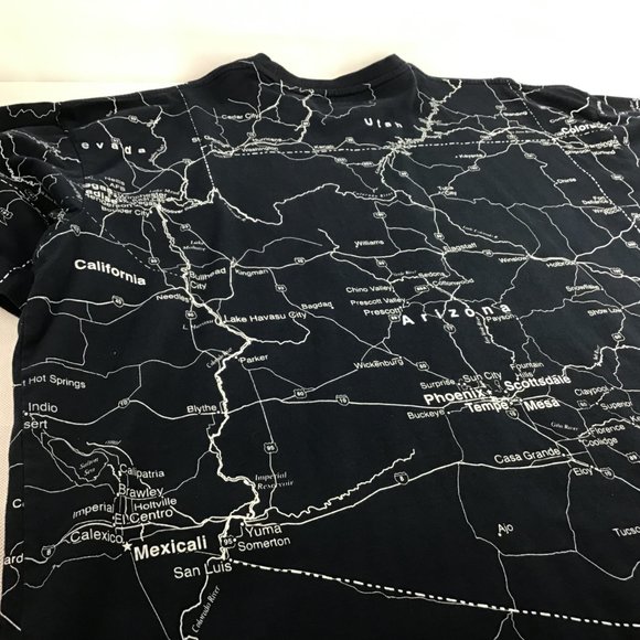 American Crown, 2X, double sided state map/hwy, large ARIZONA Spell out - Picture 4 of 9